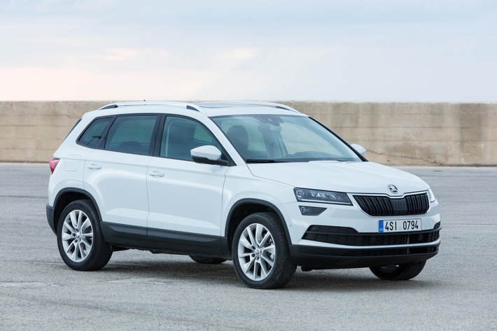 SKODA KAROQ startet mit 190 PS starker Topmotorisierung