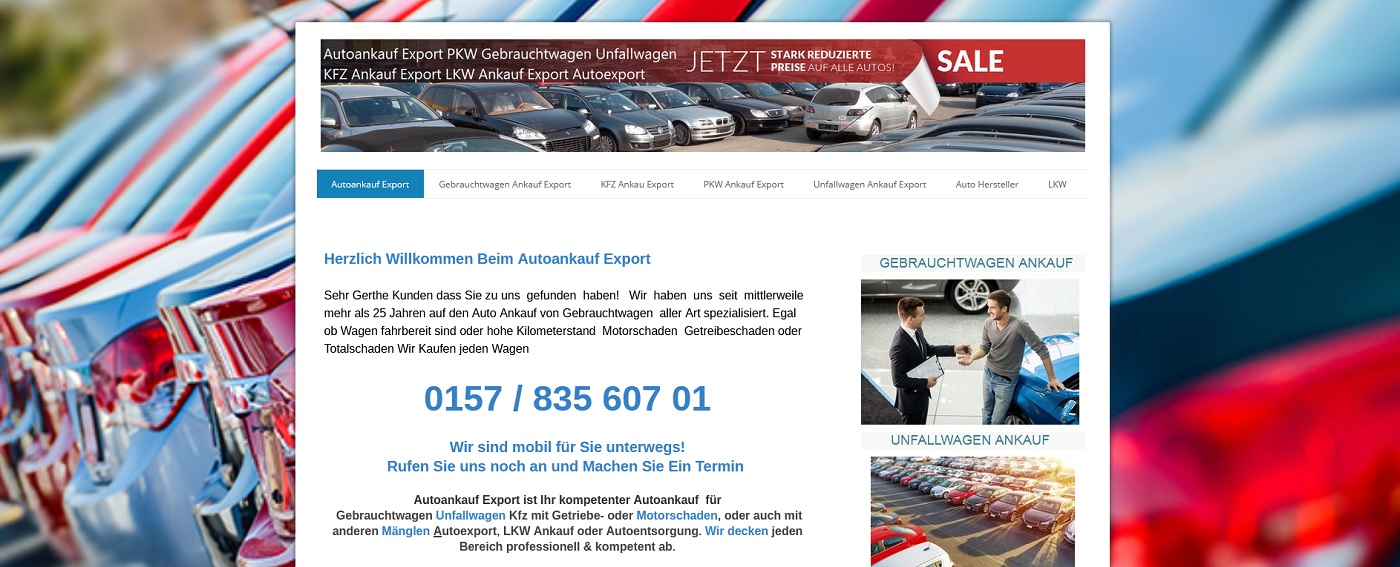 auto-ankauf-exports.de - Autoankauf Dortmund